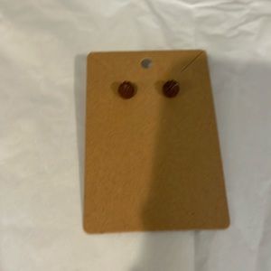 🧸5 for $15🧸 
Lego recycled, brown ice cream earrings